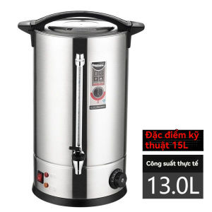 bình đun nướcXô pha trà nhà hàng inox304 xô nước nóng xô nước nóng điện xô cà phê xô đựng đồ uống