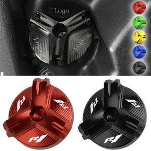 Thích Hợp Cho Yamaha  R1/R6/R3/R25/R15/MT09/MT07 Nắp dầu sửa đổi nắp vặn dầu CNC#