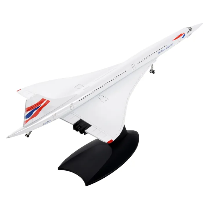 1/200 Scale Air France Concorde Supersonic Passenger Aircraft