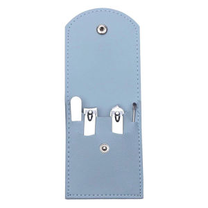 4 IN 1 Manicure Set Stainless Steel Nail Clipper Cutter Ear Pick Goodies Box Pedicure Clip Travel Kit Pemotong Kuku 指甲刀套装