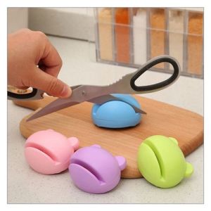 Knife Sharpener Portable/Asahan Pengasah Pisau Mini Karakter Kodok