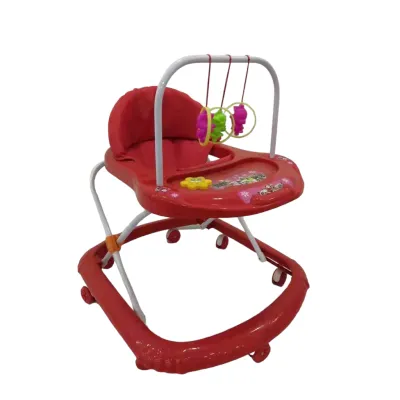 Baby Walker with Play Toys Waker Toys Learning To Walk Adjustable Height Safety Walker Baby Walkers