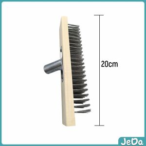 JD แปรงลวดสเตนเลส แปรงลวดขัดพื้น สําหรับทําความสะอาดพื้น ทนทาน Stainless steel brush head