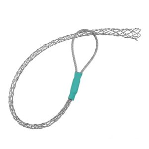 HUNIU Steel Mesh Cable Pulling Socks Galvanized Metal Anti-Slip Design Wire Grips Lassos Flexible Eye Cable Puller Cable Pulling