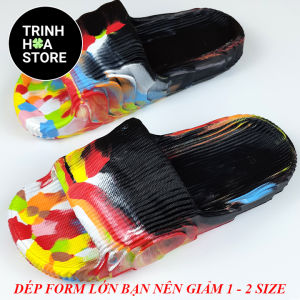 Dép đúc nguyên khối quai ngang nam  nữ  trẻ em big size - TRINH HOA STORE - Hàng chính hãng - TH211CV