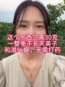 果园柑橘树专用3%氯虫噻虫嗪颗粒剂蚜虫潜叶蛾杀虫剂氯虫苯甲酰胺