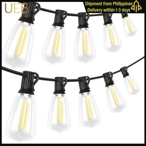 Solar String Lights Shatterproof Bulbs for Cars G40 Outdoor LED Globe Lighting for Garden Patio Decoration