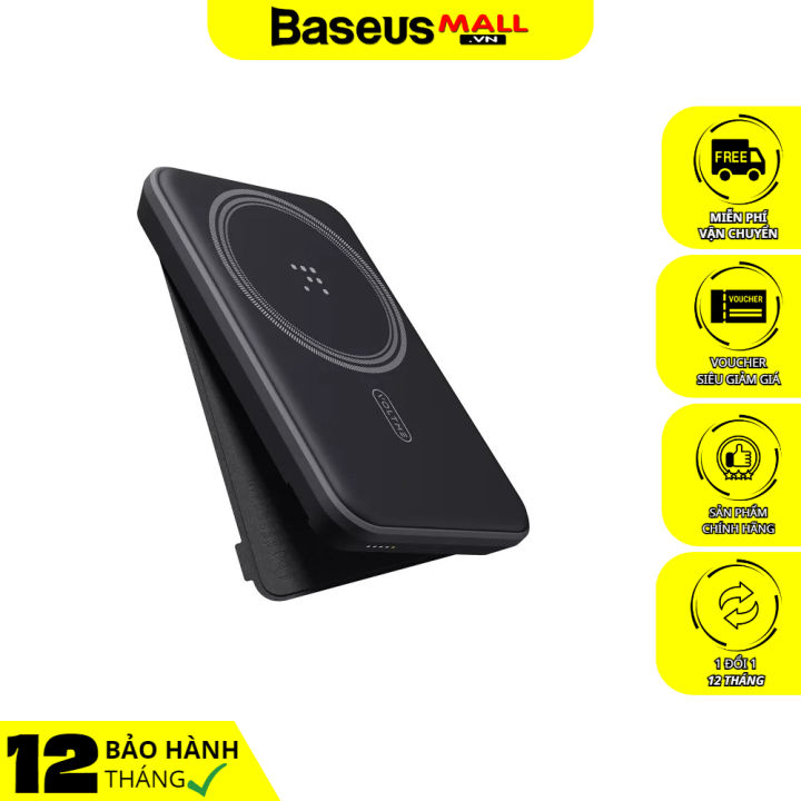 Pin Sạc Dự Phòng Voltme MagPak 5K | Hít Nam Châm, Có Chân Chống & Sạc ...