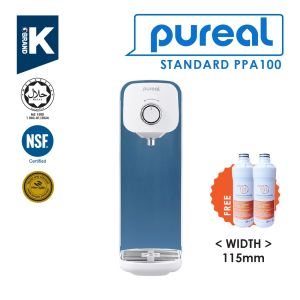(FREE 2PC Filter 1)(Limited edition Coral BLUE) Premium Korea Pureal PPA100 Tankless Drinking Water Purifier System Power by Electro Positive Membrane Water Filtration (Fast Deliver + Ready Stock!)