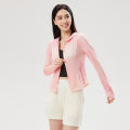 Cosleaf เสื้อกันยูวีผู้หญิง UPF50+ Anti-UV แขนยาวมีลาย รุ่นNSRF240520 เนื่อผ้าบางนุ่มใส่สบาย ยืดหยุ่น แห้งไว. 