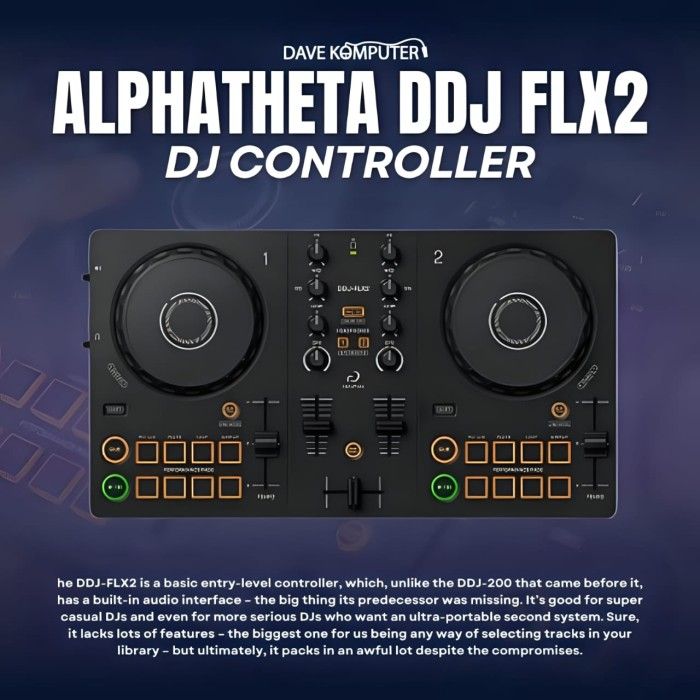 AlphaTheta DDJ-FLX2 / DDJ FLX2 DJ Controller