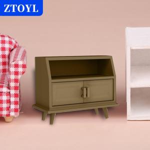 [COD] ZTOYL บ้านตุ๊กตา1 12ชั้นวางรองเท้าชั้นวางหนังสือโคมไฟชั้นหนังสือนาฬิกาแขวนผนังบ้านตุ๊กตาห้องนั่งเล่นเฟอร์นิเจอร์ตกแต่งบ้านตุ๊กตาอุปกรณ์ตกแต่งบ้าน