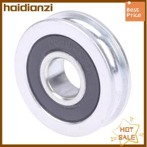 haidianzi ลูกรอกลูกปืนร่องรูปตัวยู10x30x8มม. มีร่องล้อเว้าที่ไม่ได้มาตรฐานสำหรับลวดขนาดเส้นผ่านศูนย์กลาง5มม.