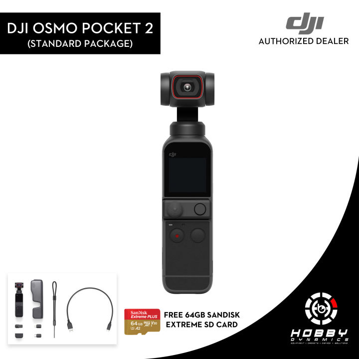 DJI Pocket 3-Axis Stabilized Handheld Camera with FREE