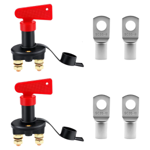 500A Switches Waterproof Design Brass Components For Car Marine Applications Prevents Unwanted Drain