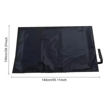 MAJESTICX 140×100ซม แผ่นรองท้ายรถ ป้องกันน้ำ ป้องกันท้ายรถ แผ่นรองกล่องท้าย ทั่วไป แบบพับได้ ผ้าปูพรมรถยนต์ ของตกแต่งรถยนต์