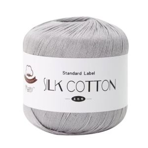 SIGNET 50g/PC Silk Lace Cotton DIY Soft Cotton Milk Yarn Milk Yarn Hand-Knitted Yarn