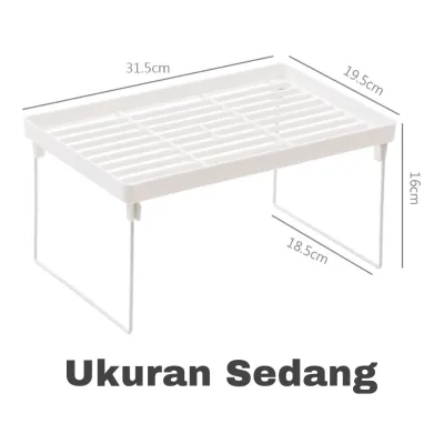 Mainland Rak Meja Stationery Desktop Storage Rak Lipat Penyimpanan Buku ATK Meja Kantor HRM311