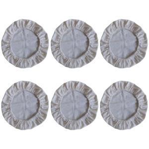 Set Of 6 Reusable Organic Cotton Bowl Covers Multipurpose Cotton Bowl Covers Suitable For Healthy Consumers