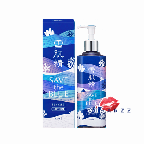 แพคเกจ Limited Save the Blue ขวดหัวปั๊ม) Kose Sekkisei Lotion