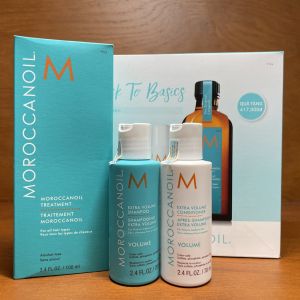 Combo Tinh dầu Treatment Oil + gội xả Moroccanoil Extra Volume tăng phồng 100ml + 70mlx2