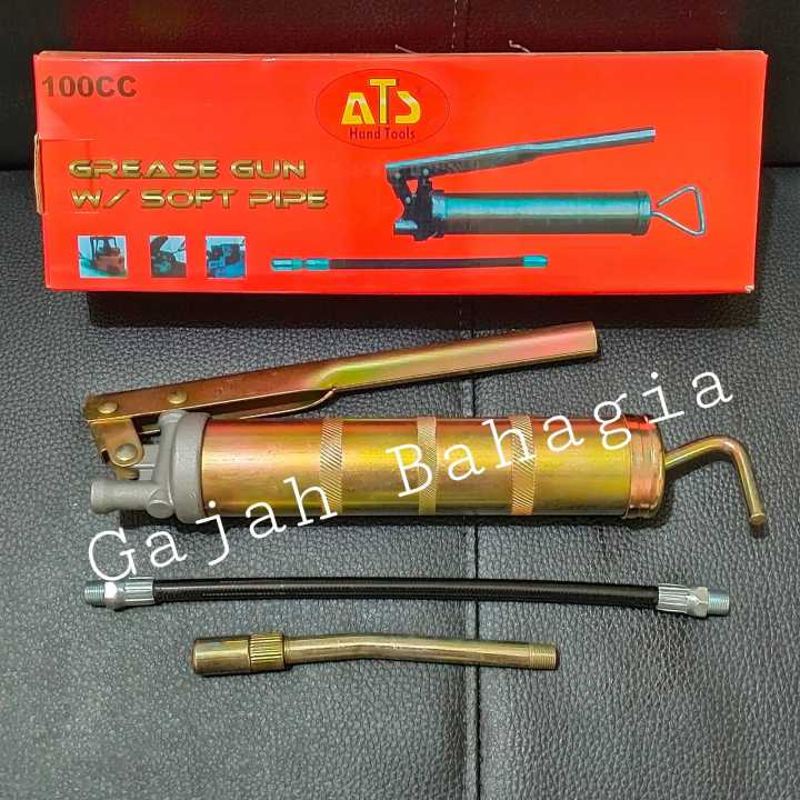 Pompa gemuk 100cc Grease gun 100 CC Stempet tangan Manual Alat pelumas
