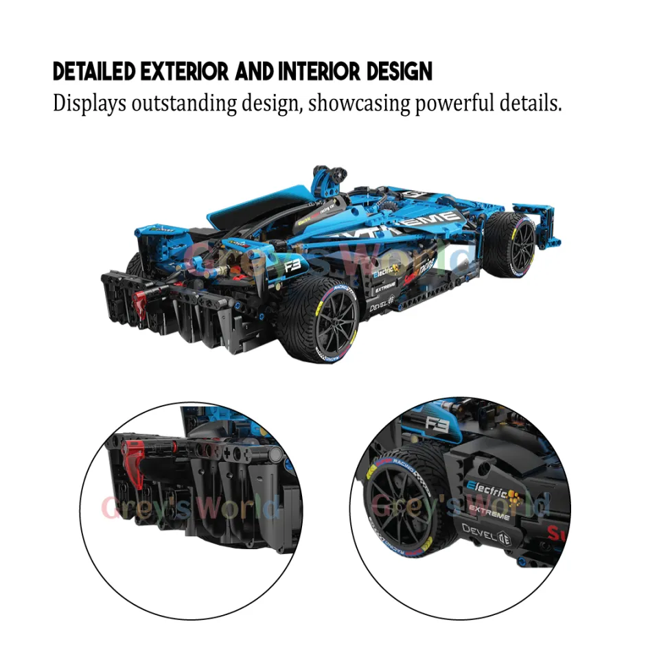 Greys World] CADA Formula 1667pcs F1 racing car building blocks