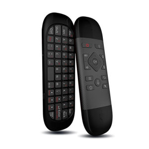 2.4G Bàn phím điều khiển bằng giọng nói ABS hồng ngoại học từ xa chuột không khí điều khiển từ xa Bàn phím làm việc cho Android Smart TV máy tính xách tay Windows