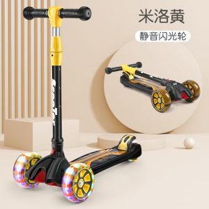 Child Scooter For Kids Kick Scooter Kids Scooter With Seat New Folding Flashing Lift Scooter Child Scooter For Kids Kick Scooter