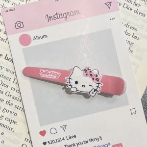DAIMEISHU Dễ thương phim hoạt hình KT Sanrio Acrylic barrettes ngọt ngào nữ tính bangs Big duckbilled Phụ kiện tóc