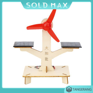 Kit Edukasi Solar Panel Paket Rangakaian Kipas Bertenaga Dinamo Praktek Baling Baling Panel Tenaga Matahari