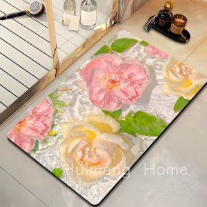 Thảm phòng tắm hấp thụ nước Thảm lót sàn THẢM PHÒNG TẮM cửa khô nhanh Mat cho phòng trong nhà