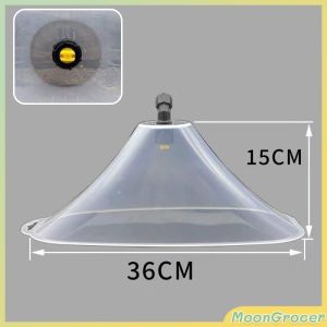 M.Grocer. Misting Spray Nozzles Windproof Plastic High Pressure Misting Nozzle with Hood Sector
