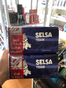 TISSUE MURAH 200 SHEET FACIAL TISSUE 2 PLY KERTAS TISU WAJAH / MUKA 200 LEMBAR