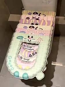 All - Season Toilet Seat Cover with Fragrance Adhesive Waterproof and No | Barangan Berkualiti Reka Bentuk Praktikal Mudah Guna