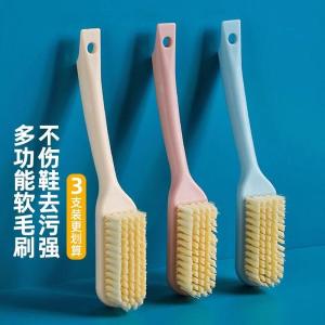 Soft - Bristled Plastic Shoe Brush for Laundry | Barangan Berkualiti Reka Bentuk Praktikal Mudah Guna