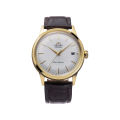 Đồng hồ đeo tay nam dây da Orient Automatic Bambino 38mm RA-RA-AC0M01S30B đường kính mặt 38mm, chống nước 30m,  lên cót tay trữ cót 40 tiếng Tiktakus ( RA-AC0M01S10B ). 