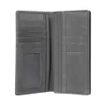 Waller Genuine Wallet Long Buck Cow Leather. 