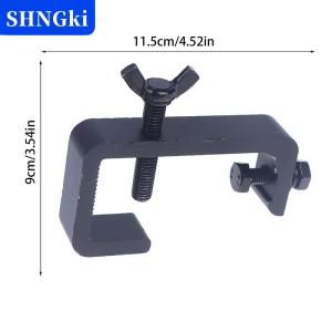 SHNGki 15-41mm Ống Vuông Ống kẹp hợp kim nhôm kẹp giàn gắn móc cho sân khấu hiệu ứng ánh sáng sự kiện công bằng Disco