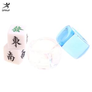DP👓🧤🎾 Bộ mạt chược giải trí xúc xắc vị trí vòng tròn Đông nam Tây Bắc xúc xắc