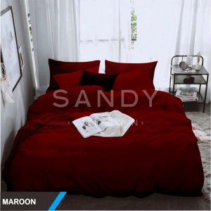Bedcover Only/ Bedcover Saja Sandy Collection Polos Ukuran Single 160x230cm