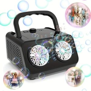 Bubble Machine Unique Visual Effects Large Capacity Multipurpose High Power Fashion Innovation