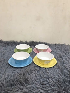 BỘ CHÉN DĨA - 11.5X1.5 - 8X8X3.5 - GỐM SỨ CƯỜNG PHÁT - HÀNG VIỆT NAM CHẤT LƯỢNG CAO