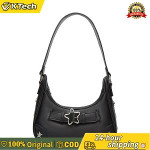 【Free Shipping】 PU Underarm Bags Handbag Purse Armpit Bag for Women Ladies Work Travel Commuting