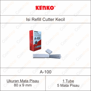 Kenko Isi Cutter Besar A-100 Refill Blade A100 Per Tube