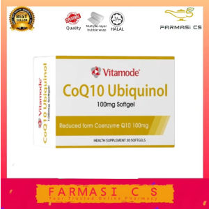 💥100％Original 💥VIE COENZYME Q10 UBIQUINOL 100MG SOFTGEL 30S