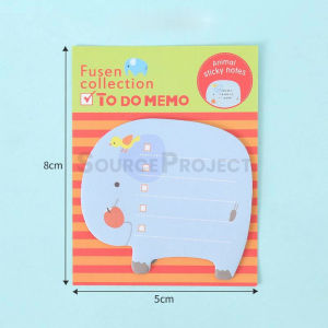 Sticky Notes Tempelan Kertas Catatan Memo Note Karakter Animal Lucu Unik Aesthetic | Source Project