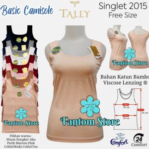 TALLY CAMISOLE 2015- SINGLET TANKTOP WANITA TALI LEBAR
