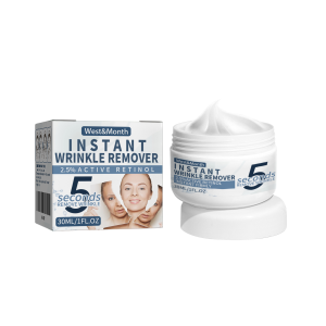 West&Month 5 Instant Retinol Face Cream Reduces fine lines around the eyes hydrates and moisturizes and softens the skin