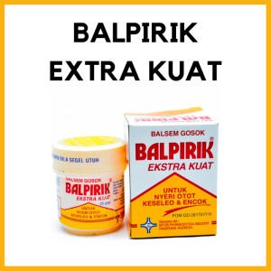 BALSEM BALPIRIK 20GR EXTRA KUAT - Meredakan Nyeri Otot Pegal Linu
